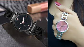 pack of 2 standard quality classic watch for Girls 1