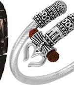 sporty design watch and kadaa(bracelet) combo for mens