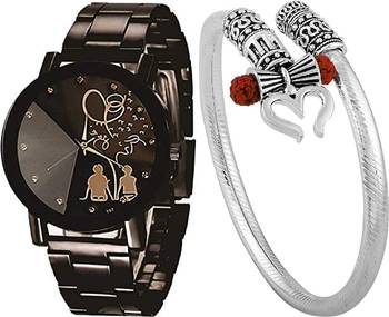 sporty design watch and kadaa(bracelet) combo for mens 1
