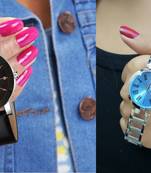 trendy womens watches(pack of 2)