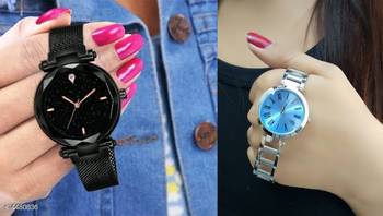 trendy womens watches(pack of 2) 1