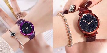 trendy womens watches(pack of 2) 1