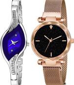 trendy womens watches(pack of 2)
