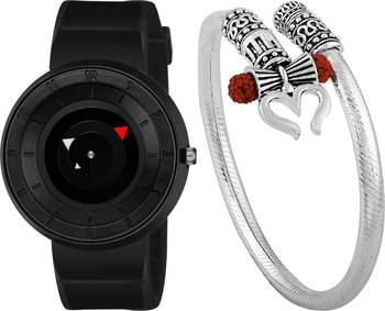 sporty design watch and kadaa(bracelet) combo for mens 1