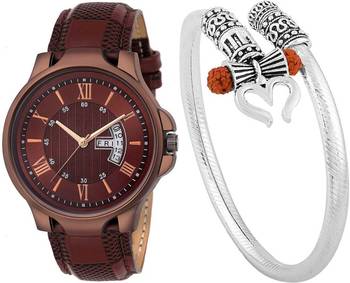sporty design watch and kadaa(bracelet) combo for mens 1