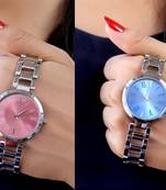 Sizzling Design Pack of 2 Analogue Women Watches Combo