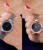Sizzling Design Pack of 2 Analogue Women Watches Combo