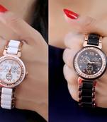 Sizzling Design Pack of 2 Analogue Women Watches Combo