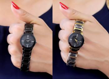 Sizzling Design Pack of 2 Analogue Women Watches Combo 1