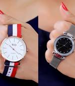 Sizzling Design Pack of 2 Analogue Women Watches Combo