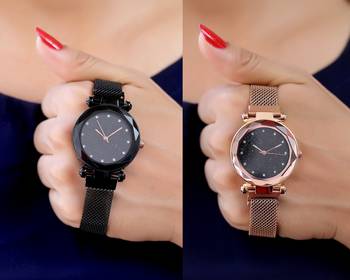 Sizzling Design Pack of 2 Analogue Women Watches Combo 1