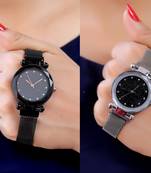 Sizzling Design Pack of 2 Analogue Women Watches Combo