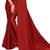 Maroon plain chiffon saree with blouse