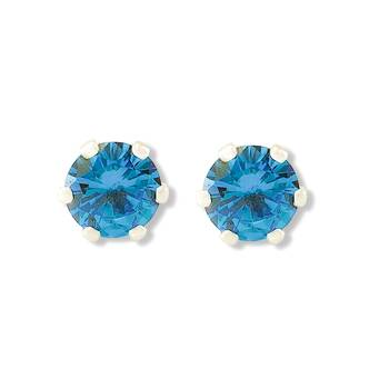 Silver cubic zirconia 925-sterling-silver-earrings 1