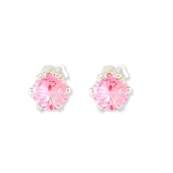 Silver cubic zirconia 925-sterling-silver-earrings 2