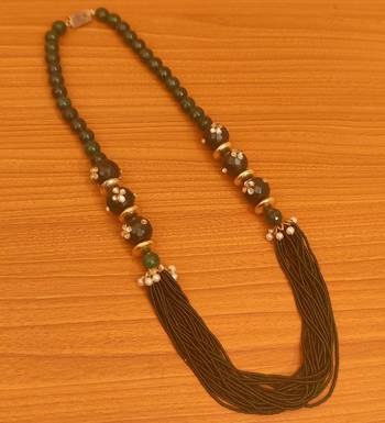 Green necklaces 1