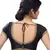 Black Dupion Silk Readymade-Blouse