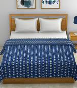 Cotton Jaipuri Double Bed Dohar Lightweight Reversible Dohar for Double Bed Blanket/Duvet/Quilt/AC Dohar ZigZag Print