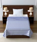 Jaipuri Single Bed Dohar Lightweight Reversible Dohar for Single Bed Blanket/Duvet/Quilt/AC Dohar Multi Stars Print