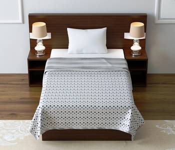 Jaipuri Single Bed Dohar Lightweight Reversible Dohar for Single Bed Blanket/Duvet/Quilt/AC Dohar Multi Stars Print 1