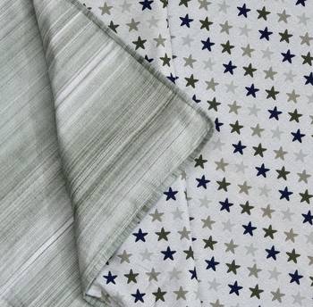 Jaipuri Single Bed Dohar Lightweight Reversible Dohar for Single Bed Blanket/Duvet/Quilt/AC Dohar Multi Stars 3