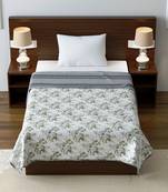 Jaipuri Single Bed Dohar Lightweight Reversible Dohar for Single Bed Blanket/Duvet/Quilt/AC Dohar Flowers Print