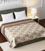 Jaipuri Double Bed Dohar Lightweight Reversible Dohar for Double Bed Blanket/Duvet/Quilt/AC Dohar Flowers Print