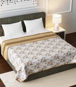 Cotton Jaipuri Double Bed Dohar Lightweight Reversible Dohar for Double Bed Blanket/Duvet/Quilt/AC Dohar Flowers Print