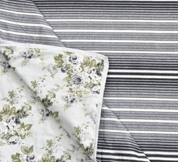 Cotton Jaipuri Double Bed Dohar Lightweight Reversible Dohar for Double Bed Blanket/Duvet/Quilt/AC Dohar Flowers Print 4