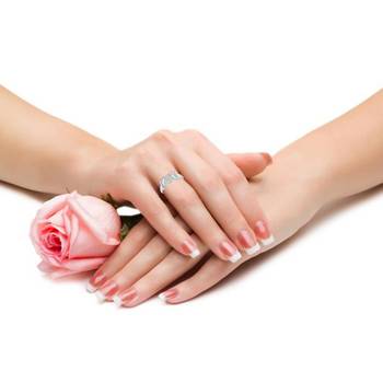 Vighnaharta Rhodium Plated alloy Ring with Scented Rose Ring Box for Women and Girls. 2