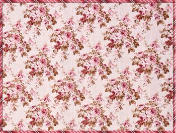 Jaipuri Double Bed Dohar Lightweight Reversible Dohar for Double Bed Blanket/Duvet/Quilt/AC Dohar Pink Flowers Print 5