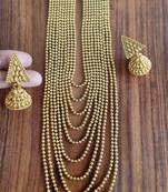 Gold agate necklaces