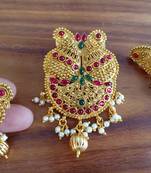 Multicolor agate pendants