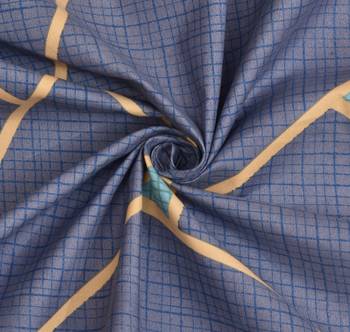 Fitted Single Elastic Bedsheet Pure Glace Cotton Rectangle Print With 1 Pillow Cover (Color : Grey, : 36 X 78 Inch) 3