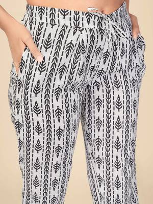 Black Cotton Printed stitched   Kurta    Pant with dupatta 7