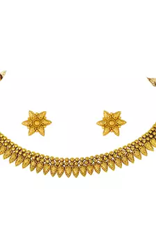 Gold necklace-sets