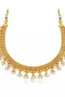 Gold necklace-sets