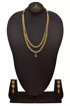 Gold necklace-sets