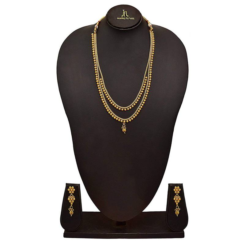 Gold necklace-sets