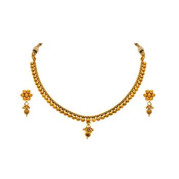 Gold necklace-sets 1