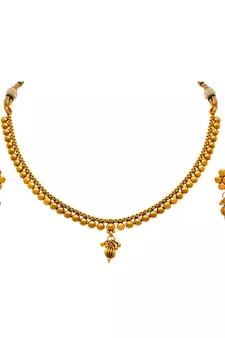 Gold necklace-sets