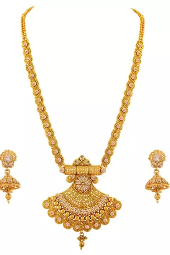 Gold necklace-sets