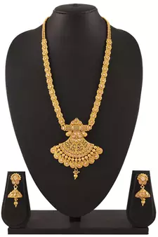 Gold necklace-sets