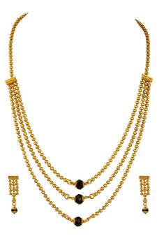 Gold necklace-sets