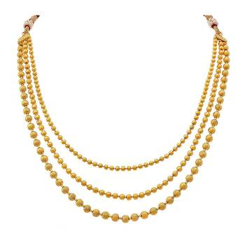 Gold necklaces 1