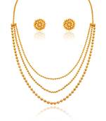 Gold necklace-sets