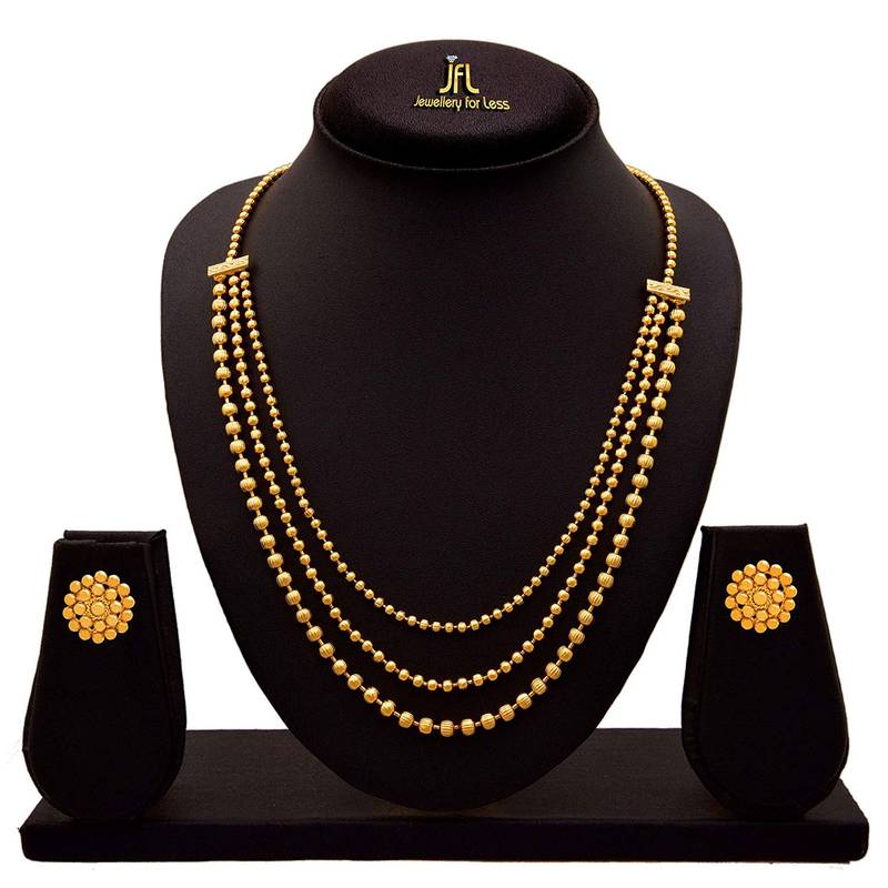 Gold necklace-sets