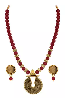 Gold necklace-sets