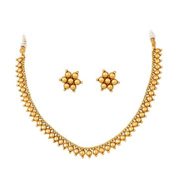 Gold necklace-sets 1