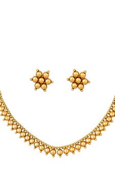 Gold necklace-sets